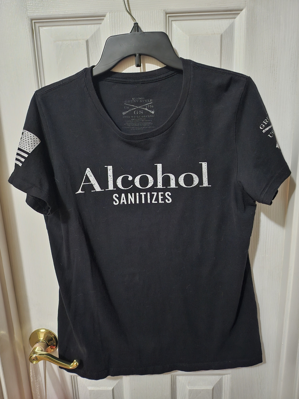 Grunt Style Alcohol Helps Tee